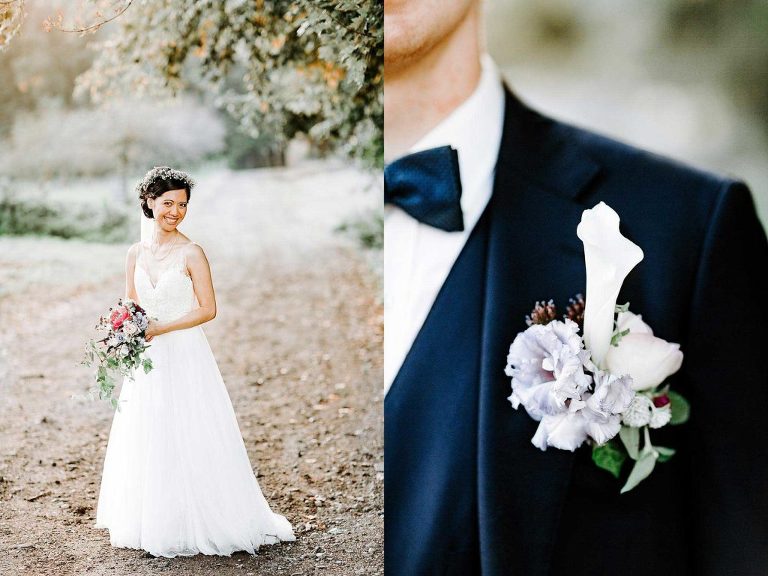 Groom's boutonniere