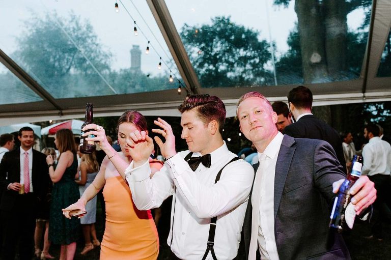 groom dancing